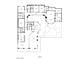 Second-level floor plan with dimensions of the house at 1683 Tangiers Dr, Henderson, NV 89012