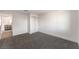 A bedroom that features soft carpeting, an access door, and double-door closet at 1804 Pacific St, Las Vegas, NV 89104