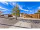 Quaint single-story home with easy to maintain xeriscaped yard and driveway at 1804 Pacific St, Las Vegas, NV 89104
