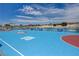 A basketball court is available for residents, with hoops and marked playing lines at 1952 W Hammer Ln, North Las Vegas, NV 89031