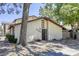 Quaint single-story house with desert landscaping and a unique facade at 2349 Wooster Cir # A, Las Vegas, NV 89108