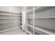 Large pantry with open shelving provides ample storage and organization at 237 Paraggi Bay Dr, Henderson, NV 89011