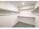 Spacious walk-in closet featuring ample shelving providing smart and stylish storage solutions at 2637 Begonia Falls Ave # 87, North Las Vegas, NV 89081