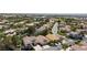 An aerial view of a residential neighborhood at 270 New River Cir, Henderson, NV 89052