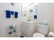 This bathroom is well-lit with a white vanity at 270 New River Cir, Henderson, NV 89052
