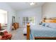 This bedroom has a window letting in lots of light at 270 New River Cir, Henderson, NV 89052