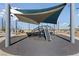 Modern playground with climbing structure and shade, perfect for Gathering fun in the community at 2785 Donatello Manor Pl, Henderson, NV 89044