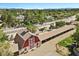 Expansive horse property featuring a red barn with ample space for horses at 3102 La Mirada Ave, Las Vegas, NV 89120