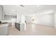 Bright open concept living space adjacent to kitchen with stainless appliances at 340 Taylor St, Henderson, NV 89015