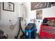 Garage details, including an up-to-date natural gas water heater at 3468 Isle Dr, Las Vegas, NV 89141