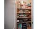 Organized walk-in pantry with shelving providing ample storage at 3468 Isle Dr, Las Vegas, NV 89141