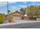 Charming single story home with a well-manicured front yard and two car garage in a quiet neighborhood at 4204 Sprints Race Ave, North Las Vegas, NV 89084