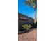 Salerno community sign with desert landscaping and a tall palm tree at 4204 Sprints Race Ave, North Las Vegas, NV 89084