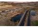 Community homes with a scenic view of ponds and mountain views at 44 Alta Cascata Pl, Henderson, NV 89011