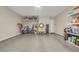 Spacious garage with shelving and plenty of storage at 44 Alta Cascata Pl, Henderson, NV 89011