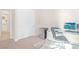 Office space featuring carpet, white trim, and a closet at 44 Alta Cascata Pl, Henderson, NV 89011
