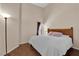 Cozy bedroom with warm, hardwood floors and lots of natural light at 5000 Red Rock St # 259, Las Vegas, NV 89118
