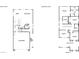 Detailed floor plan showcasing the layout of both the first and second floors at 516 Red Lovebird Ave # Lot 1242, Henderson, NV 89011