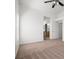 Bedroom with neutral carpet and an attached bathroom at 5201 S Torrey Pines Dr # 1221, Las Vegas, NV 89118