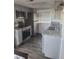 Updated kitchen featuring stainless appliances, sleek countertops, and ample cabinet space at 5335 Rod Ct # 102, Las Vegas, NV 89122
