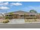 Lovely home featuring a long driveway, decorative trim, and xeriscaping at 603 Palmhurst Dr, Las Vegas, NV 89145