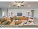 Inviting living space with stylish decor, tile floors, and ample natural light at 1044 Forest Falcon Dr, Henderson, NV 89011