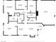 Detailed floor plan showcasing the layout of the home, including bedrooms, baths, and living spaces at 1409 Basin Brook Dr, North Las Vegas, NV 89032
