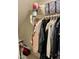 Closet with clothing and storage at 1885 Vass Springs Pl, North Las Vegas, NV 89084