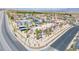 Stunning aerial view of a condominium complex showcasing well-maintained landscaping and community amenities at 1944 Las Palmas Ln # 174, Laughlin, NV 89029