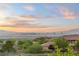 Scenic view of the Las Vegas skyline from a beautiful home in a serene and elevated neighborhood at 20 Kittansett Loop, Henderson, NV 89052