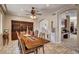 Spacious dining area features a large table with ample seating at 205 Red Rock Rd, Boulder City, NV 89005