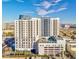 Platinum Hotel & Spa with blue accents, a rooftop pool and expansive parking at 211 E Flamingo Rd # 1617, Las Vegas, NV 89169