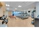Well-equipped gym with treadmills, weights, and modern fitness equipment, promoting an active lifestyle at 211 E Flamingo Rd # 1617, Las Vegas, NV 89169