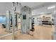Well-equipped gym with weightlifting machines and free weights for resident fitness at 211 E Flamingo Rd # 1617, Las Vegas, NV 89169