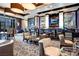 Inviting residents lounge with upscale furniture and modern lighting at 211 E Flamingo Rd # 1617, Las Vegas, NV 89169