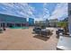 Stylish rooftop deck featuring comfortable seating and city views at 211 E Flamingo Rd # 1617, Las Vegas, NV 89169