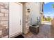 Inviting front entrance with a stone accent wall and a well-maintained walkway at 295 Callen Falls Ave # 2225, Henderson, NV 89011