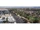 Scenic aerial view of a residential neighborhood featuring a golf course at 322 Karen Ave # 2606, Las Vegas, NV 89109