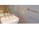 Elegant bathroom featuring a modern sink and stylish fixtures at 322 Karen Ave # 2606, Las Vegas, NV 89109