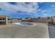 Backyard area featuring a large, empty in-ground swimming pool at 4067 E Colorado Ave, Las Vegas, NV 89104