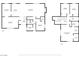 Two-story floor plan shows layouts of the home's first and second level, highlighting room dimensions and flow at 4475 Harmony Ct, Las Vegas, NV 89121