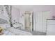 Bedroom with a vanity and a dresser, providing a comfortable and stylish space at 482 Painted Sage Ct, Henderson, NV 89015