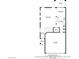 Detailed first floor plan showcasing the layout with kitchen, living room, and garage dimensions at 482 Painted Sage Ct, Henderson, NV 89015