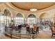 Elegant dining area with scenic views, perfect for enjoying meals at 4845 Santo Romeo St, Las Vegas, NV 89135