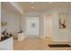 Bright foyer with tile flooring, neutral walls, and tasteful decor at 4845 Santo Romeo St, Las Vegas, NV 89135