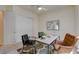 Bright office space designed with neutral paint, providing a versatile space for work or study at 4845 Santo Romeo St, Las Vegas, NV 89135