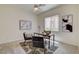 Bright home office space designed with neutral colors and modern furniture for a productive workspace at 4845 Santo Romeo St, Las Vegas, NV 89135