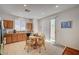Cozy eat-in kitchen with granite counters and backyard access at 5548 Spearfish Lake Ct, Las Vegas, NV 89148
