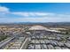 Wide scenic neighborhood view with mountain backdrop and city skyline at 6432 Linden St, North Las Vegas, NV 89086