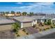 Inviting single-story home showcasing a paver driveway and xeriscaped front yard at 6432 Linden St, North Las Vegas, NV 89086